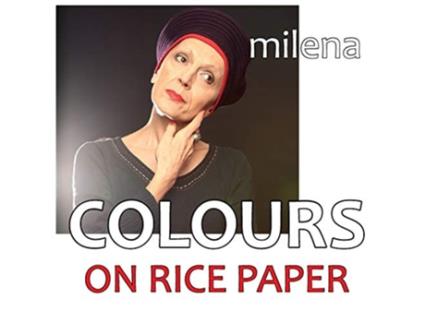 Livro COLOURS on rice paper de Milena (Inglês)