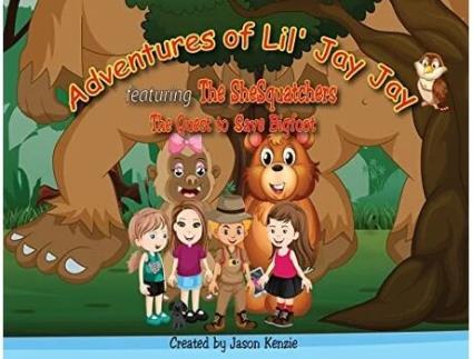 Livro Adventures of Lil Jay Jay The Quest to Save Bigfoot de Jason Kenzie (Inglês)