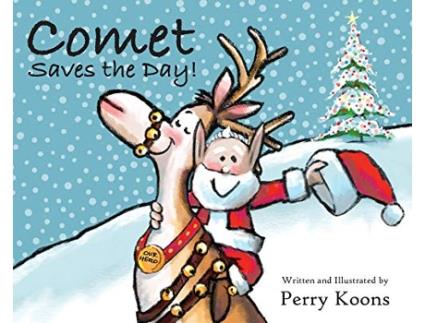 Livro Comet Saves the Day de Perry Koons (Inglês)
