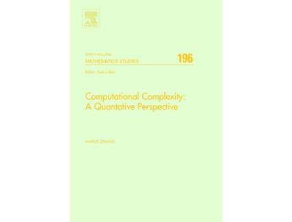Livro Computational Complexity A Quantitative Perspective de Marius Zimand (Inglês)