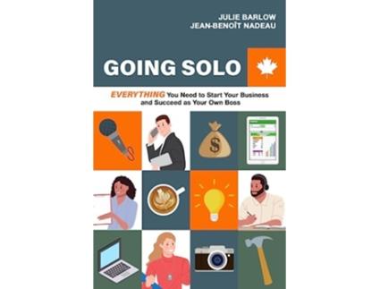 Livro Going Solo de Julie Barlow e Jean-Benoît Nadeau (Inglês)