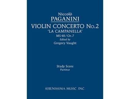 Livro Violin Concerto No.2, MS 48 de Nicolo Paganini (Inglês)
