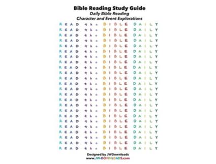 Livro Read the Bible Daily Bible Reading Guide Event and Character Exploration de Jwdownloads Jwdownloads (Inglês)