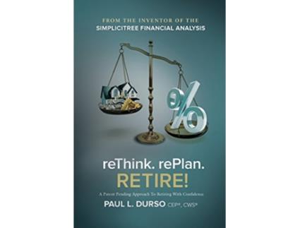 Livro ReThink RePlan RETIRE de Paul Durso (Inglês)