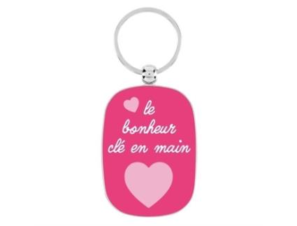 Porta-Chaves de Homem DLP DERRIÈRE LA PORTE Modelo Opat Felicidade Atrás Porta Multicor (.5x6cm)