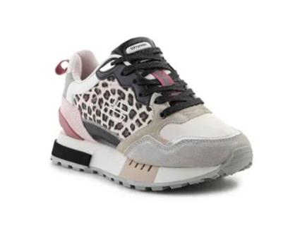 Sapatos de Mulher D.FRANKLIN Vibla Zig Flag Pele Bege (38)