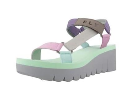 Sapatos de Mulher FLY LONDON Yoko Tecido Multicor (39)