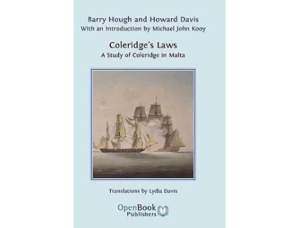 Livro Coleridges Laws a Study of Coleridge in Malta de Barry Hough Howard Davis (Inglês)