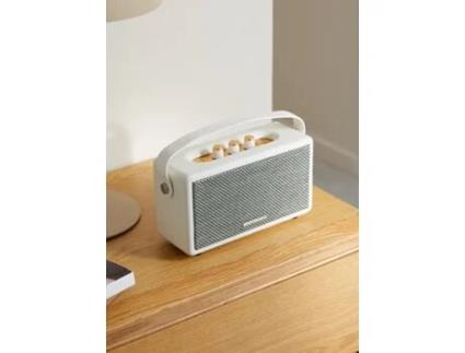 SPEAKER RETRO - Alto-falante portátil com Bluetooth, USB e AUX
