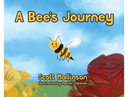 Livro A Bees Journey de Scott Mallinson (Inglês)