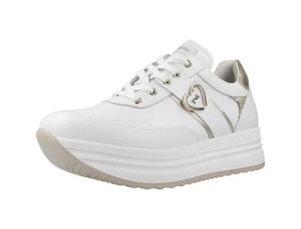 Sapatos de Mulher NERO GIARDINI Tecido Branco (37)