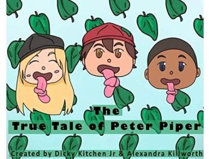 Livro The True Tale of Peter Piper de Dicky Kitchen (Inglês)