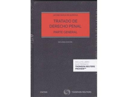 Livro Tratado De Derecho Penal. Parte General (Dúo) de Jacobo Barja De Quiroga
