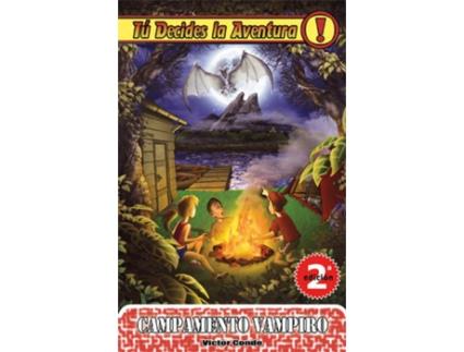 Livro Campamento Vampiro de Víctor Conde