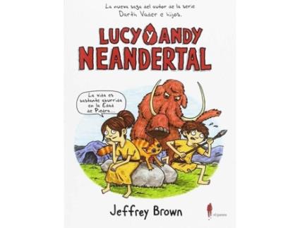 Livro Lucy & Neal Neandertal de Jeffrey Brown