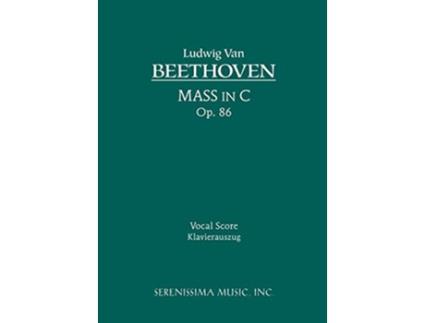 Livro Mass in C Op86 Vocal score de Ludwig Van Beethoven (Inglês)