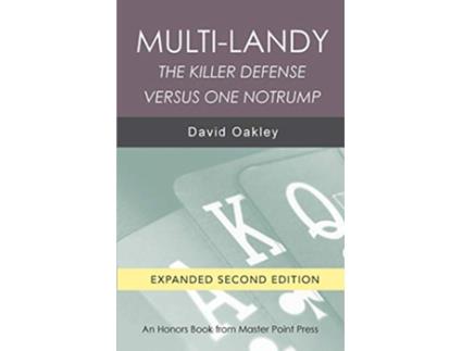 Livro MultiLandy Second Edition The Killer Defense Versus One Notrump de David Oakley (Inglês)