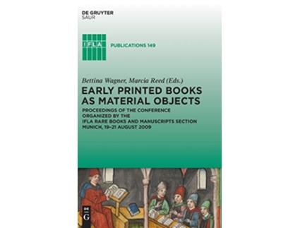 Livro Early Printed Books as Material Objects IFLA Publications de Bettina Wagner (Inglês - Capa Dura)