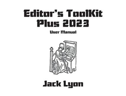 Livro Editors ToolKit Plus 2023 User Manual de Jack Lyon (Inglês)
