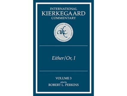 Livro EitherOr Part I International Kierkegaard Commentary Volume 3 de Robert L Perkins (Inglês)