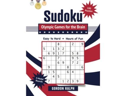 Livro Sudoku Olympic Games for the Brain 180 Large Print Puzzles Easy to Hard The Brain Books de Gordon Ralph (Inglês)