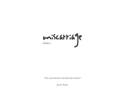 Livro miscarriage de Jessica Taylor (Inglês)