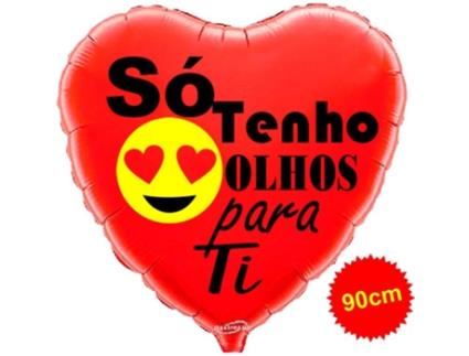 Balão de 90Cm Só Tenho Olhos BALAOMAIS