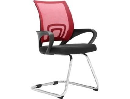 Cadeira de visitante Eureka vermelho CLP