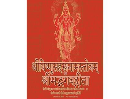 Livro VishnuSahasranamaStotra and BhagavadGita Sanskrit Text with Transliteration No Translation Sanskrit Edition de Sushma