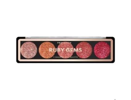 Palete Sombras de Olhos Ruby 5 Tons PROFUSION