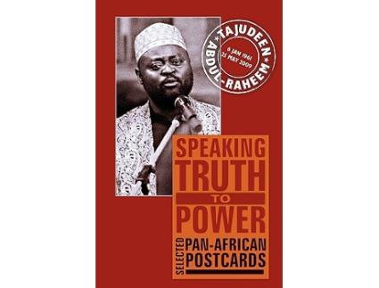 Livro Speaking Truth To Power Selected Panafrican Postcards de Tajudeen Abdulraheem (Inglês)