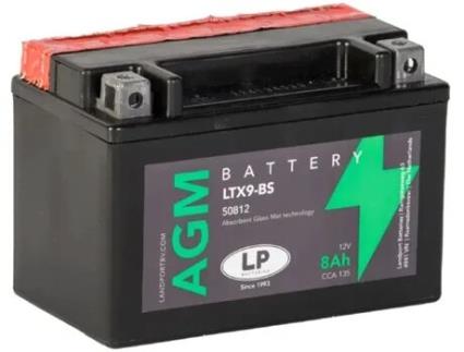 Bateria de Mota LANDPORT 8Ah 12V LP LTX9-BS