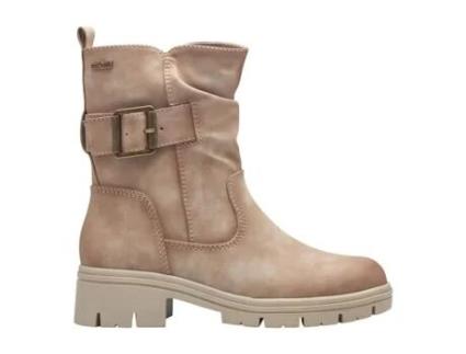 Botins de Mulher JANA Salto Plano Fecho Biqueira Multicor (37)