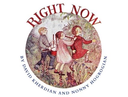 Livro Right Now de David Kherdian (Inglês)