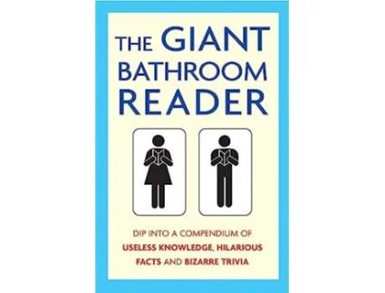 Livro Giant Bathroom Reader de Karl Shaw (Inglês)