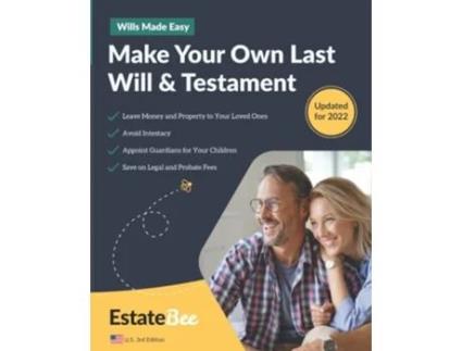Livro Make Your Own Last Will Testament A StepByStep Guide to Making a Last Will Testament 2023 US Edition de EstateBee (Inglês)