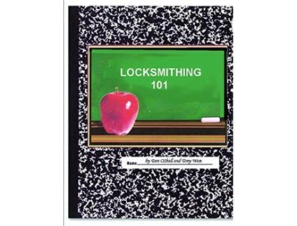 Livro Locksmithing 101 L101 de Don OShall (Inglês)