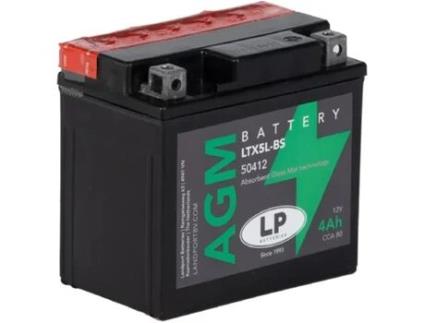 Bateria de Mota LANDPORT 4Ah 12V LP LTX5L-BS