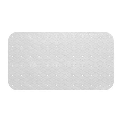 TAPETE DUCHE RETANGULAR BRANCO 69X39CM