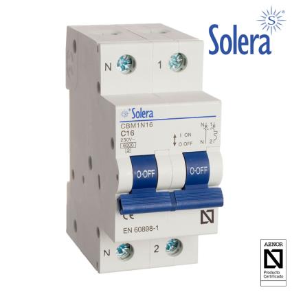MAGNETOTÉRMICO  1POLO+ NEUTRO 20A