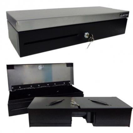 Hs-170b - Gaveta Vertical Preta, Inclui Tampa e Chave Internas