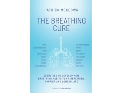 Livro The Breathing Cure de Patrick McKeown (Inglês)