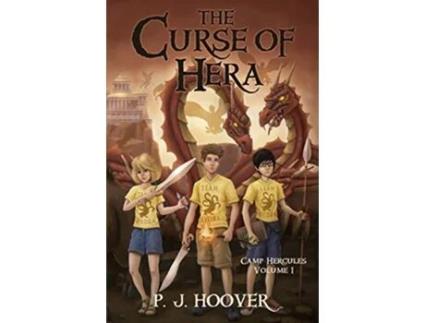 Livro The Curse of Hera Camp Hercules de P J Hoover (Inglês)