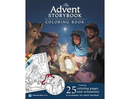 Livro The Advent Storybook Coloring Book de Laura Richie (Inglês)