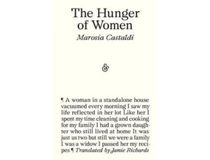 Livro The Hunger of Women de Marosia Castaldi (Inglês)