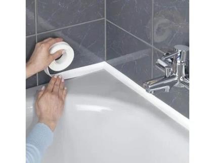 Rolo de Juntas Adesivas - SHOP-STORY - Espessura 2,2cm - Comprimento 3,2m - Cor Branco SHOP-STORY