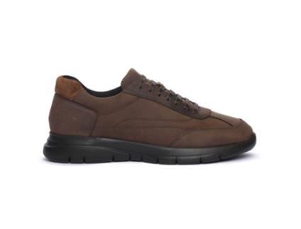 Sapatos de Homem FRAU Crazy Moro Pele Castanho (43)