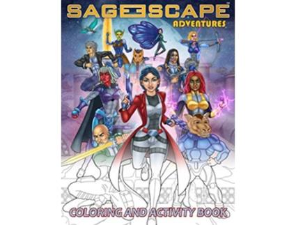 Livro Sage Escape Adventures Coloring and Activity Book de Damian S Stephens (Inglês)