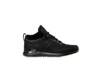 Sapatos de Homem LANDO Bustagrip Jogger Pele Preto (40)