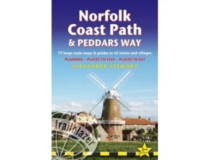 Livro Norfolk Coast Path and Peddars Way Trailblazer Walking Guide 2e de Alexander Stewart (Inglês)